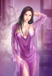 似月光吻桔梗